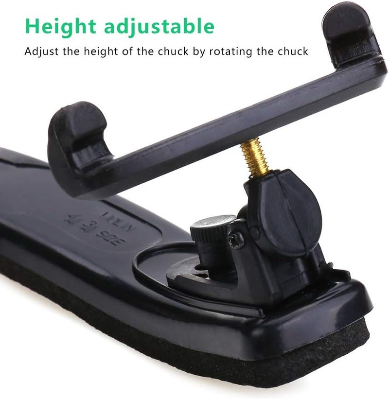 NANYI Violin Shoulder Rest for 1/2-1/4 Size, Collapsible and Height Adjustable Feet, Violin Universal Type Violin Parts Soft Easy to use, High Strength Sponge - Image 2
